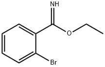 2-ブロモベンズイミド酸エチル 化学構造式