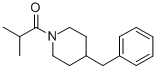 1-(4-苄基哌啶-1-基)-2-甲基丙-1-酮 结构式