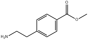 METHYL 4-(2-AMINO-ETHYL)-BENZOATE Struktur
