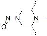 Piperazine, 1,2,6-trimethyl-4-nitroso-, cis- (9CI) Struktur
