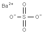 超细沉淀硫酸钡,7727-43-7,结构式