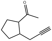 에타논,1-[2-(2-프로피닐)사이클로펜틸]-(9CI)