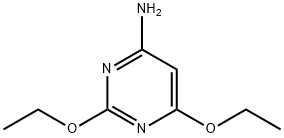 2,6-DIETHOXY-4-PYRIMIDINAMINE Structure