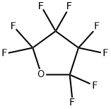 オクタフルオロオキソラン 化学構造式