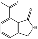 7-乙酰基异吲哚啉-1-酮, 773-66-0, 结构式