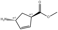 2-사이클로펜텐-1-카복실산,4-아미노-,메틸에스테르,트랜스-(9CI)