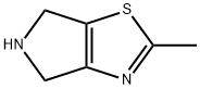 2-METHYL-5,6-DIHYDRO-4H-PYRROLO[3,4-D]THIAZOLE Struktur