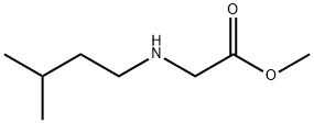Glycine, N-(3-methylbutyl)-, methyl ester (9CI) Structure