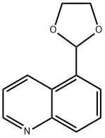 Quinoline, 5-(1,3-dioxolan-2-yl)- (9CI),773088-63-4,结构式