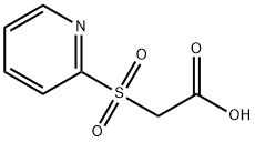 2-(pyridin-2-ylsulfonyl)acetic acid Structure