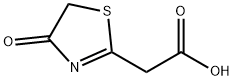 2-(4-氧代-4,5-二氢噻唑-2-基)乙酸 结构式