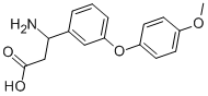 3-아미노-3-[3-(4-METHOXY-PHENOXY)-PHENYL]-PROPIONICACID