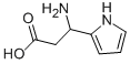 3-Amino-3-(1H-pyrrol-2-yl)propionic acid Structure