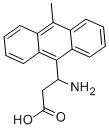 3-AMINO-3-(10-METHYL-ANTHRACEN-9-YL)-PROPIONIC ACID 结构式