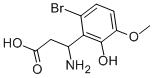 3-AMINO-3-(6-BROMO-2-HYDROXY-3-METHOXY-PHENYL)-PROPIONIC ACID|