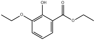 Benzoic acid, 3-ethoxy-2-hydroxy-, ethyl ester (9CI) Structure