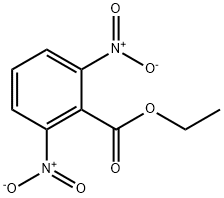 2,6-二硝基苯甲酸乙酯 结构式