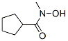 Cyclopentanecarboxamide, N-hydroxy-N-methyl- (9CI) Structure