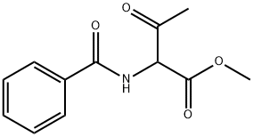 methyl 2-benzamido-3-oxo-butanoate Structure