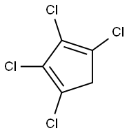 TETRACHLOROCYCLOPENTADIENE 结构式