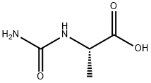 氨基甲酰基-DL-丙氨酸, 77340-50-2, 结构式
