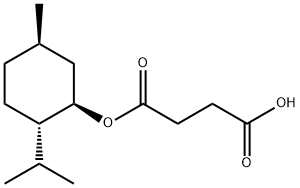 琥珀酸单薄荷酯,77341-67-4,结构式