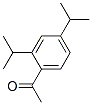 1-[2,4-bis(1-methylethyl)phenyl]ethan-1-one  Structure