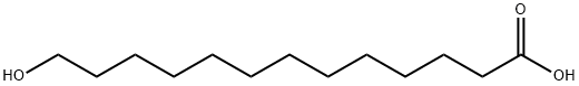 13-Hydroxytridecanoic acid Structure