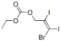 1-BROMO-3-ETHOXYCARBONYLOXY-1-2-DIIODO-1-PROPENE Structure