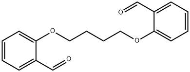 2,2’-(1,4-Butanediyldioxy)bisbenzaldehyde Structure