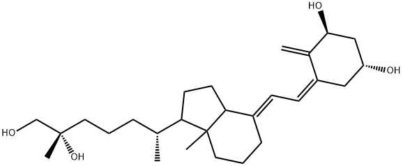 1,25,26-trihydroxyvitamin D3 结构式