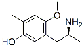 Phenol, 5-(2-aminopropyl)-4-methoxy-2-methyl-, (S)- (9CI) Struktur
