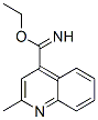 4-Quinolinecarboximidicacid,2-methyl-,ethylester(9CI) Structure