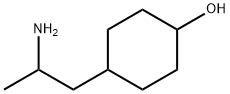 Cyclohexanol, 4-(2-aminopropyl)- (9CI) 结构式