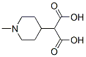 Propanedioic acid, (1-methyl-4-piperidinyl)- (9CI) Structure