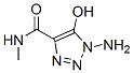 1H-1,2,3-Triazole-4-carboxamide, 1-amino-5-hydroxy-N-methyl- (9CI) Structure