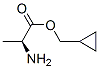 L-Alanine, cyclopropylmethyl ester (9CI) Structure