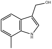 (7-甲基-1H-吲哚-3-基)甲醇 结构式