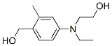 Benzenemethanol, 4-[ethyl(2-hydroxyethyl)amino]-2-methyl- (9CI) 化学構造式