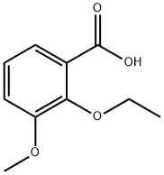 2-エトキシ-3-メトキシ安息香酸 化学構造式