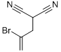 2-(2-BROMO-ALLYL)-MALONONITRILE Struktur
