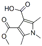 1H-피롤-3,4-디카르복실산,1,2,5-트리메틸-,모노메틸에스테르(9CI)