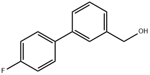 (4'-氟-[1,1'-联苯]-3-基)甲醇 结构式
