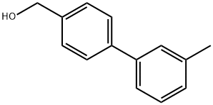 (3-甲基-[1,1-联苯]-4-基)甲醇 结构式