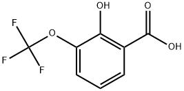 2-羟基-3-(三氟甲氧基)苯甲酸,773873-50-0,结构式