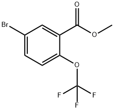 2-溴-5-三氟甲氧基苯甲酸,773874-13-8,结构式