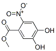 Benzoic acid, 4,5-dihydroxy-2-nitro-, methyl ester (9CI) Struktur
