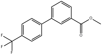 4-(三氟甲基)-[1,1-联苯]-3-羧酸甲酯, 773875-92-6, 结构式