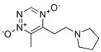 1,2,4-Triazine, 6-methyl-5-[2-(1-pyrrolidinyl)ethyl]-, 1,4-dioxide (9CI) 结构式