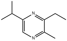 Pyrazine, 3-ethyl-2-methyl-5-(1-methylethyl)- (9CI) Structure